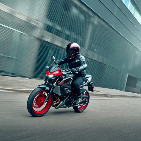 Kawasaki Z500 SE : Vitesse