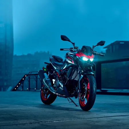 Kawasaki Z500 SE : Nuit