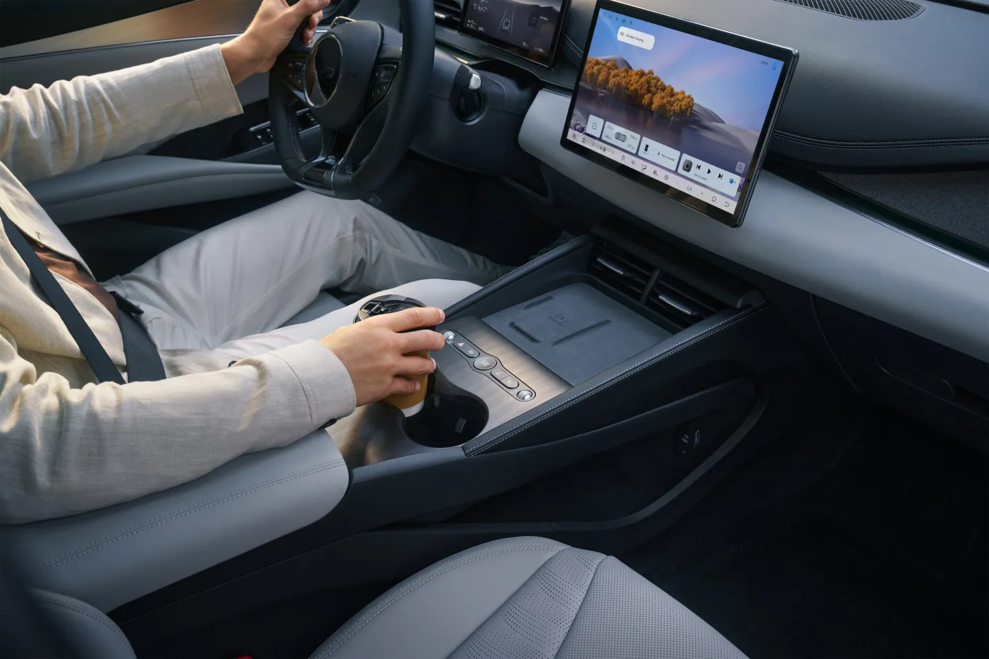 BYD Seal 6 DM-i Touring 2025 : commande centrale