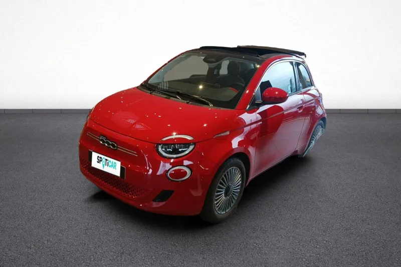 Fiat-500e CABRIOLET-500C e 118 ch Fiat-500e CABRIOLET-d'occasion chez Fiat Aubenas