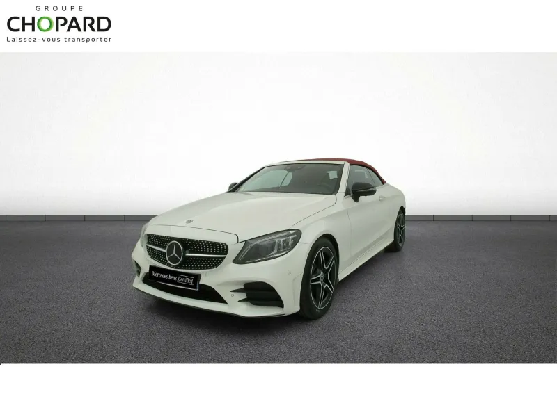 Mercedes-Benz-CLASSE C CABRIOLET-Classe C Cabriolet 220 d 9G-Tronic Mercedes-Benz-CLASSE C CABRIOLET-d'occasion chez Mercedes-Benz Lyon Dardilly