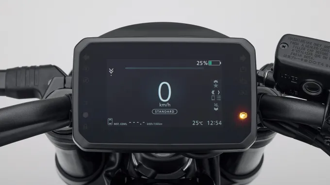 Honda WN7 : Ecran TFT