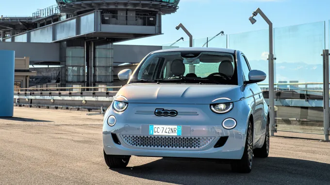 Fiat 500 : face avant