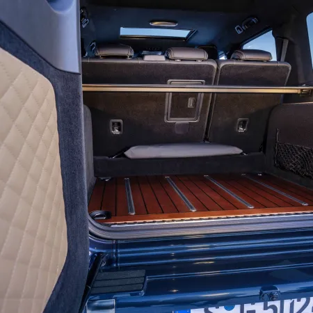 Mercedes Classe G 500 : intérieur du coffre