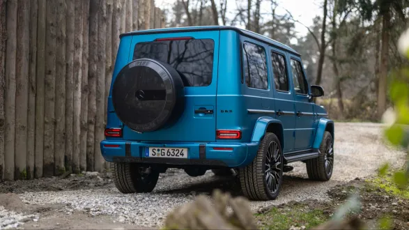 Mercedes Classe G 63 AMG Pack carbone Arrière Droit