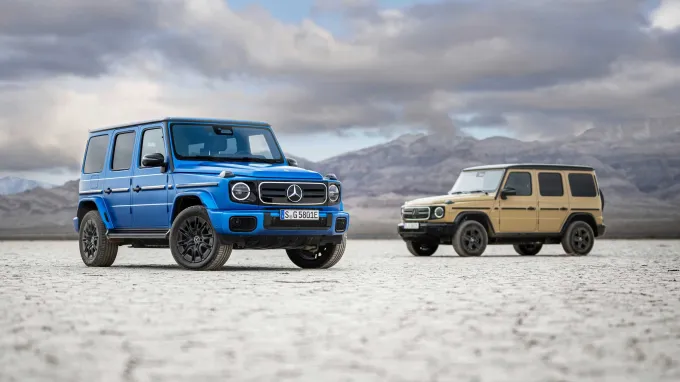 Mercedes Classe G 580 électrique : duo