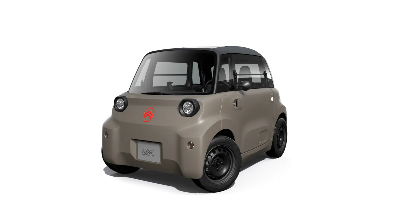 Citroën Ami 2025 : trois quarts avant gauche statique