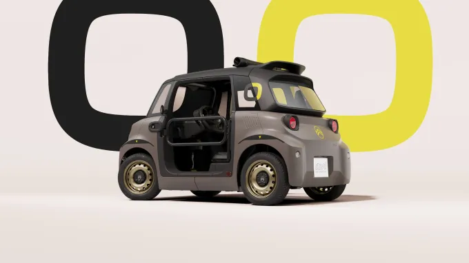 Citroën Ami Buggy Palmeira 2025 : trois quarts arrière gauche statique