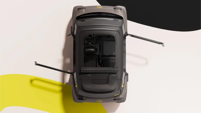 Citroën Ami Buggy Palmeira 2025 : vue de dessus