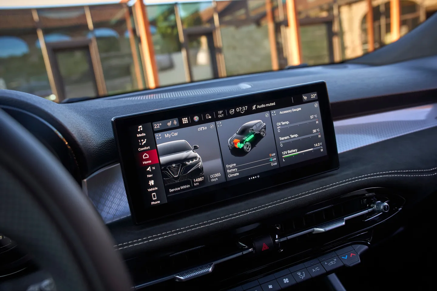 Alfa Romeo Tonale : Ecran multimedia