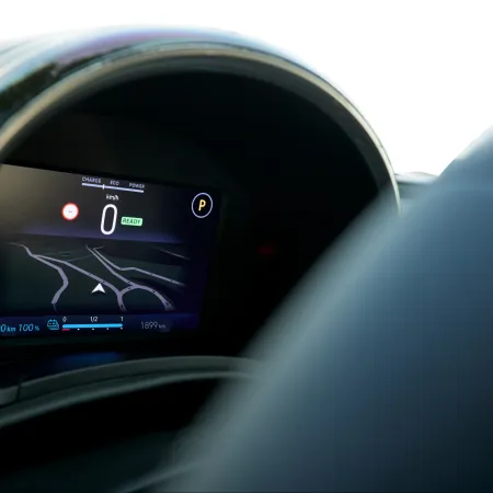 Fiat 600 écran d'instrumentation