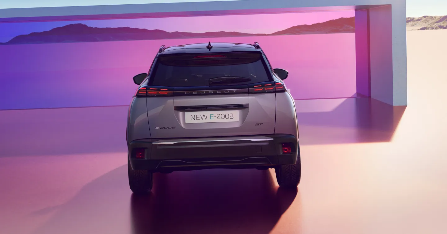 Peugeot 2008 2023 : face arrière statique