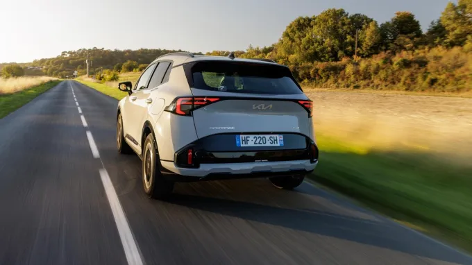 Kia Sportage : face arrière