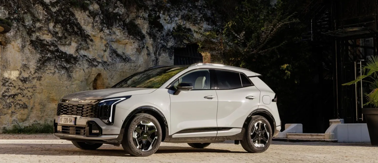 Kia Sportage : garé