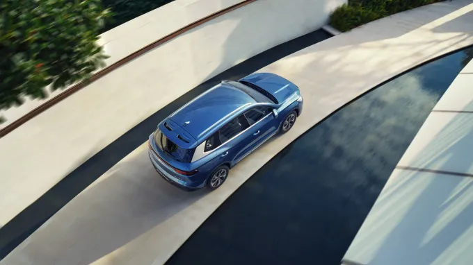 BYD Sealion 5 : vu de haut