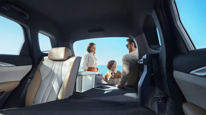 BYD Sealion 5 : modularité coffre