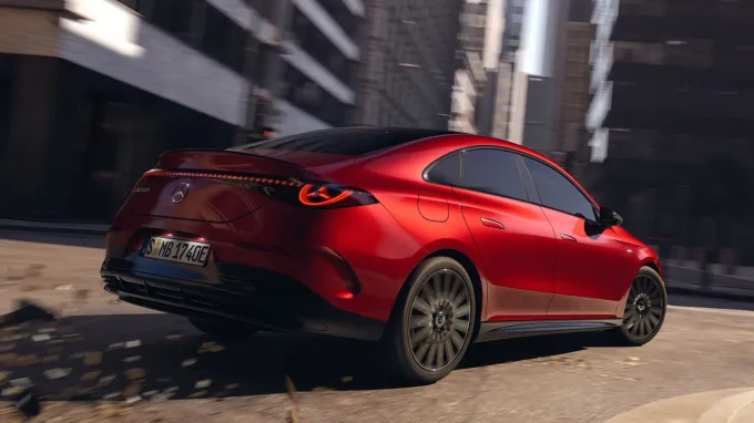 Nouveau Mercedes CLA : 3/4 arrière