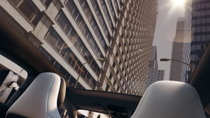 Nouveau Mercedes CLA : toit vitré panoramique