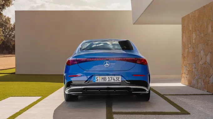 Nouveau Mercedes CLA : face arrière