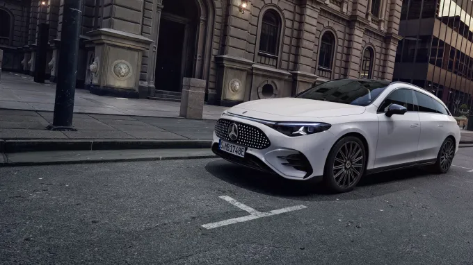 Nouveau Mercedes CLA Shooting Brake : 3/4 avant