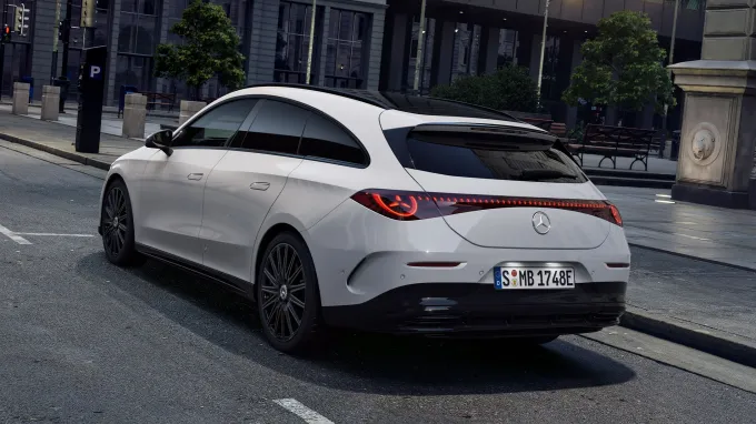 Nouveau Mercedes CLA Shooting Brake : 3/4 arrière