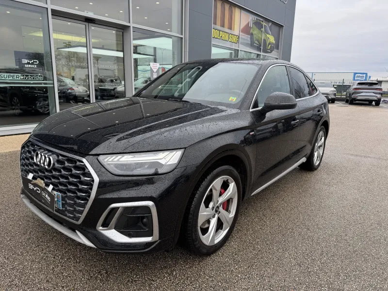 Audi-Q5 SPORTBACK-Q5 Sportback 55 TFSIe 367 S tronic 7 Quattro Audi-Q5 SPORTBACK-d'occasion chez BYD Dijon