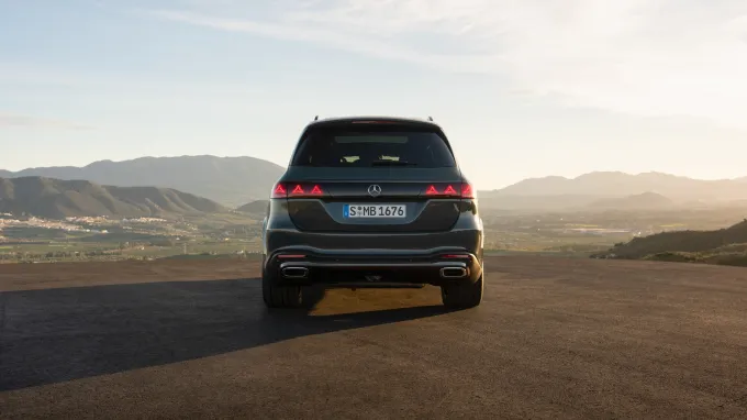Mercedes GLS : Face arrière