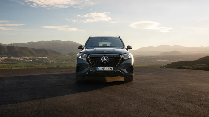 Mercedes GLS : Face avant