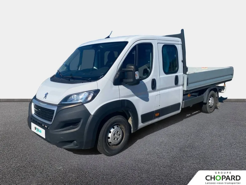 Peugeot-BOXER PLATEAU DOUBLE CABINE-d'occasion chez Peugeot Gap