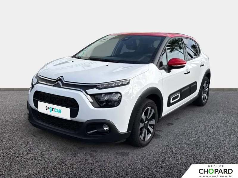 Citroën-C3-C3 PureTech 83 S&S BVM5 Citroën-C3-d'occasion chez Peugeot Cannes