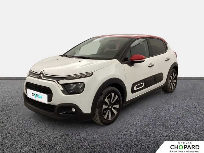 Citroën-C3-C3 PureTech 83 S&S BVM5 Citroën-C3-d'occasion chez Peugeot Nice