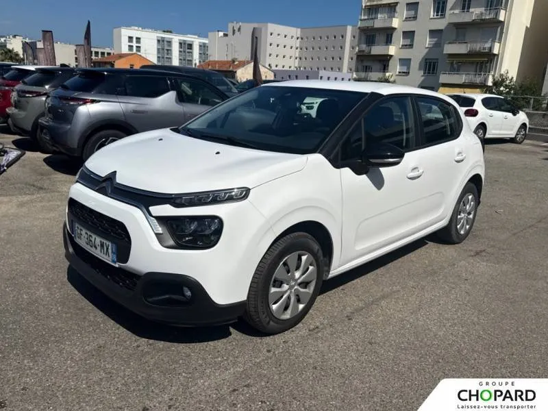 Citroën-C3-C3 PureTech 83 S&S BVM5 Citroën-C3-d'occasion chez Citroën Nice