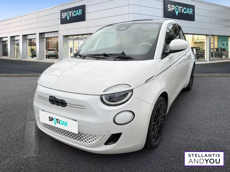 Fiat-500e BERLINE-d'occasion chez Peugeot Cannes