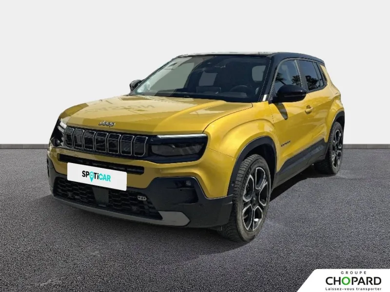 Jeep-AVENGER ELECTRIQUE-d'occasion chez Peugeot Cannes
