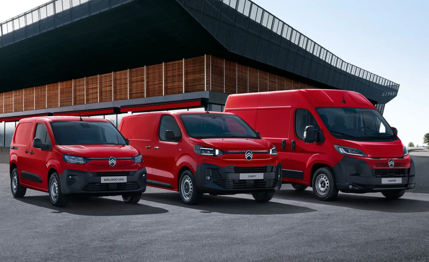 Gamme d'utilitaires Citroën en 2024