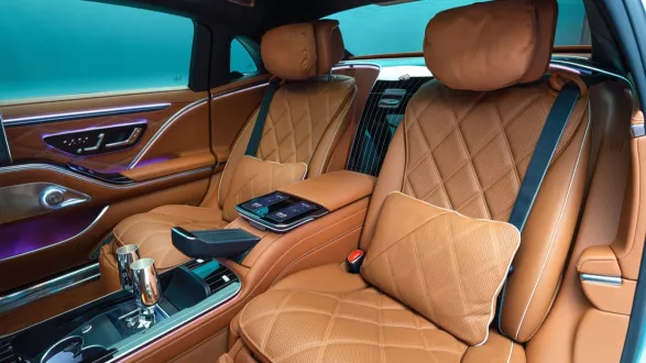 Mercedes Maybach Classe s : sièges arrière
