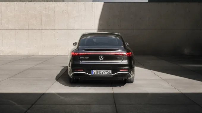 Mercedes EQS : Face arrière