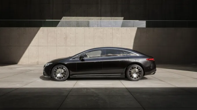 Mercedes EQS : profil