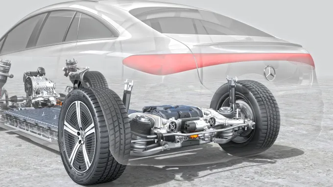 Mercedes EQS : Plateforme