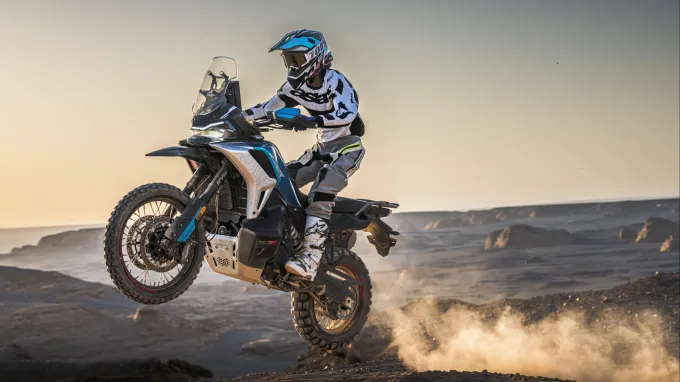 CFMOTO 1000MT-X : Roue arrière