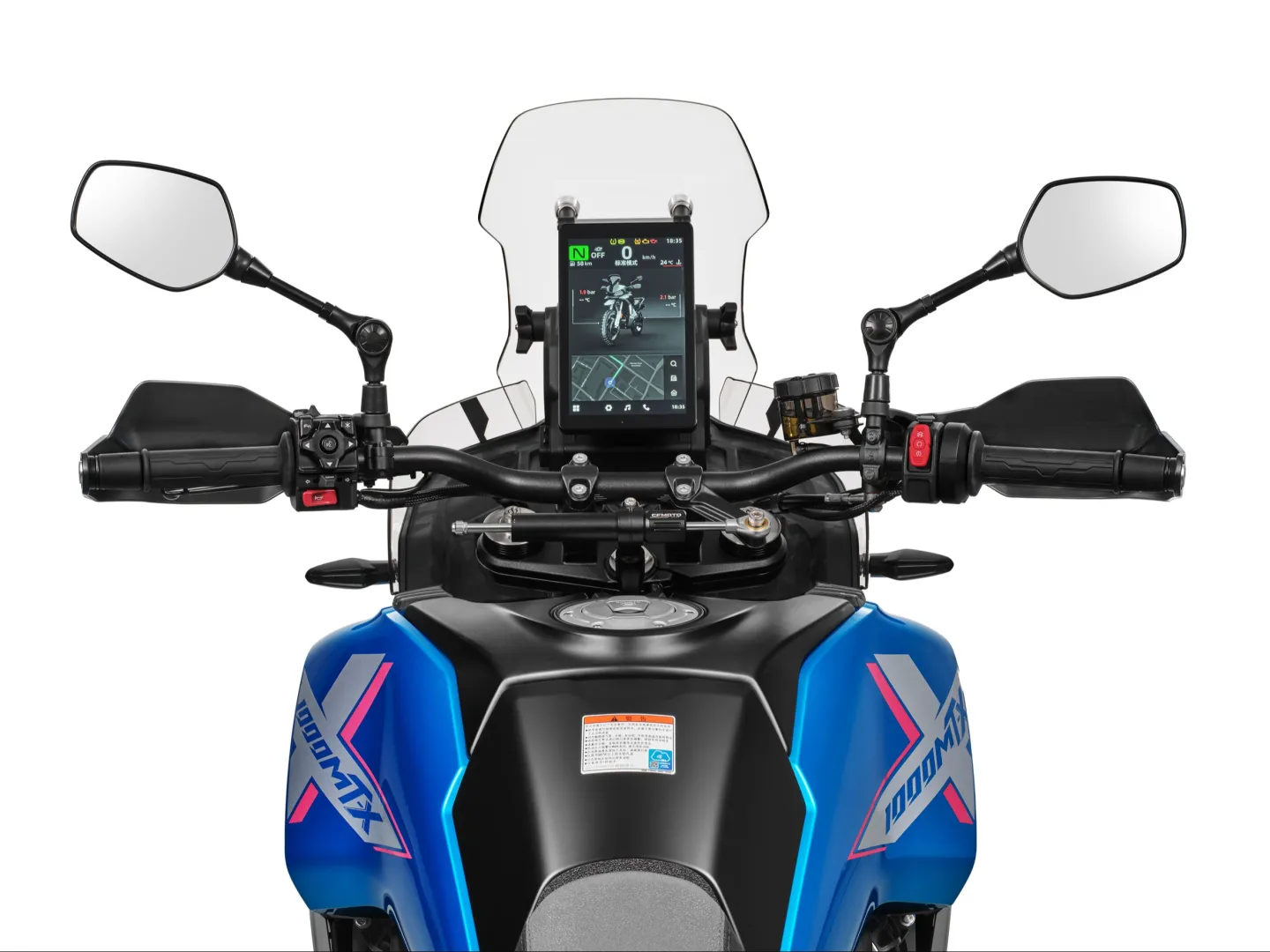 CFMOTO 1000MT-X : Ecran TFT