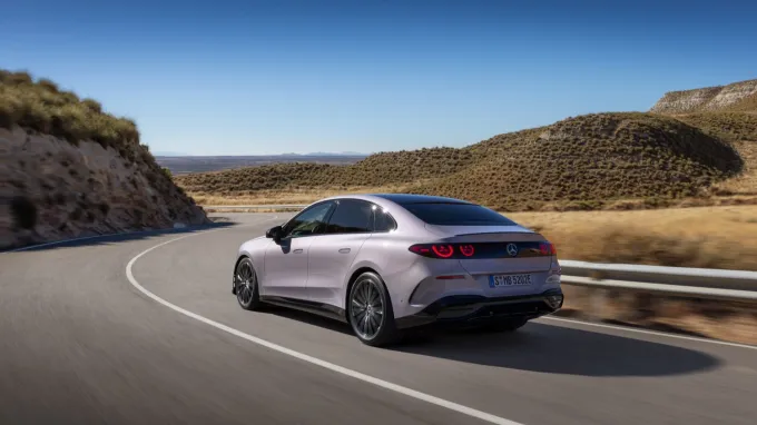 Mercedes Classe C électrique : arrière