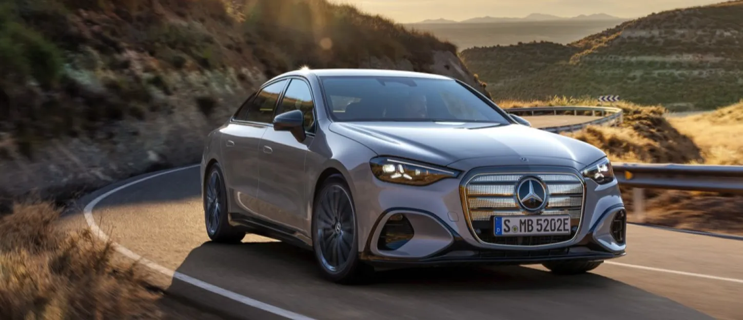 Mercedes Classe C électrique : virage