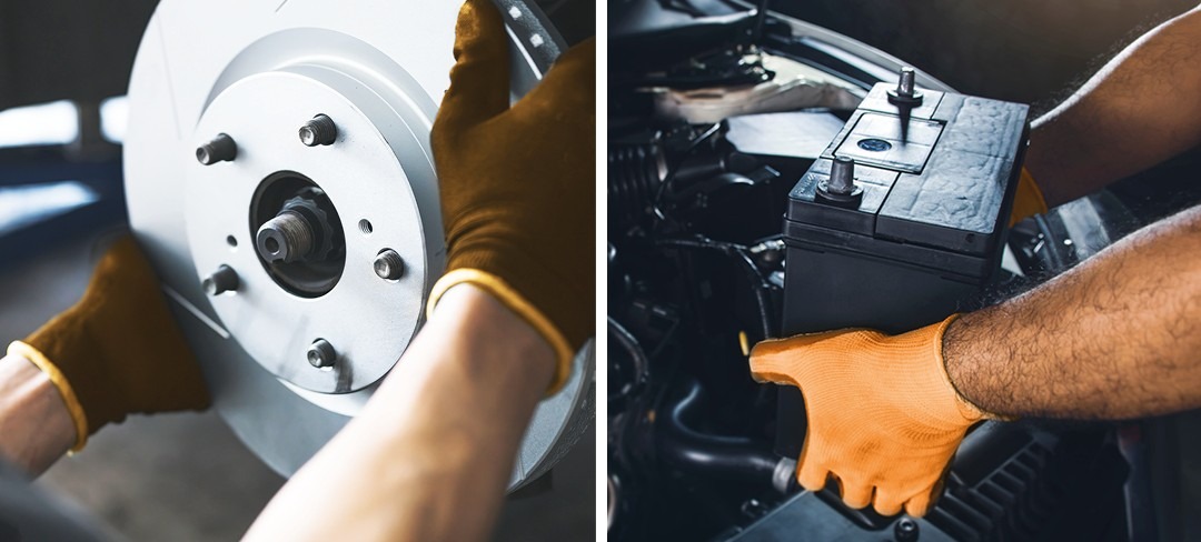 20% de remise sur le freinage et les batteries Eurorepar*