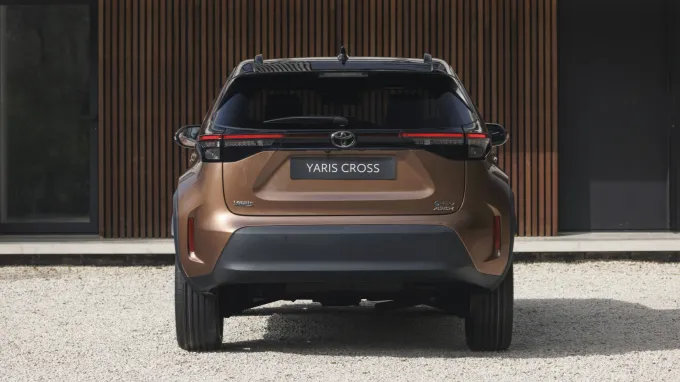 Toyota Yaris Cross : Face arrière