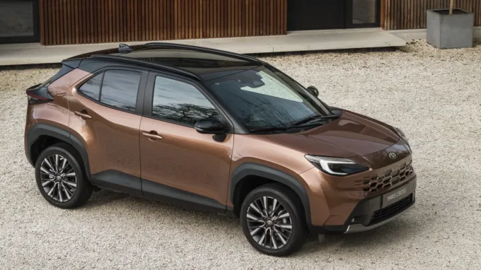 Toyota Yaris Cross : Vue plongée