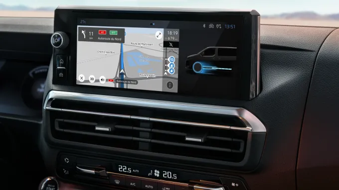 Peugeot traveller : Ecran infodivertissement