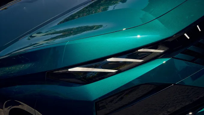 Peugeot 308 2025 : détail phare avant