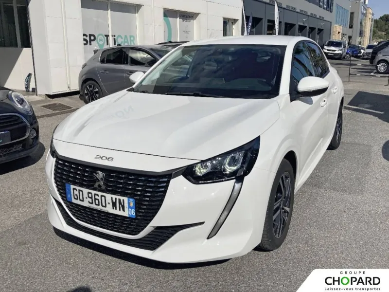 Peugeot-208-208 PureTech 100 S&S BVM6 Peugeot-208-d'occasion chez Peugeot Cannes