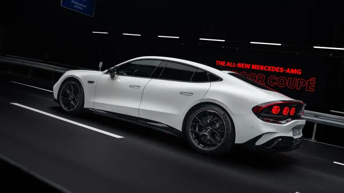 Mercedes AMG GT Coupé 4 portes électrique : profil